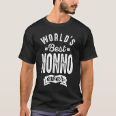 Best Nonno ter wereld T-shirt (Voorkant)