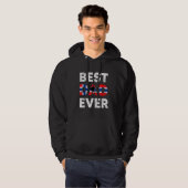 Best Norwegian Dad Ever Norway Daddy Father s Day Hoodie (Voorkant volledig)