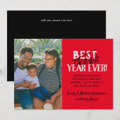 Best (NOT) Okayist Year 2020 Vakantie PHOTO Feestdagenkaart (Voorkant / Achterkant)