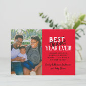 Best (NOT) Okayist Year 2020 Vakantie PHOTO Feestdagenkaart (Staand voorkant)