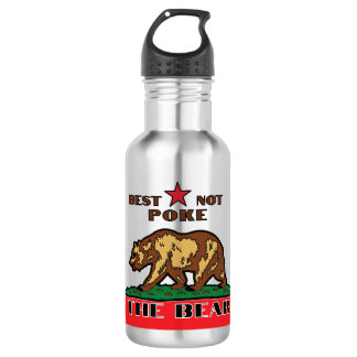 Best Not Poke the Beer - Californië Waterfles