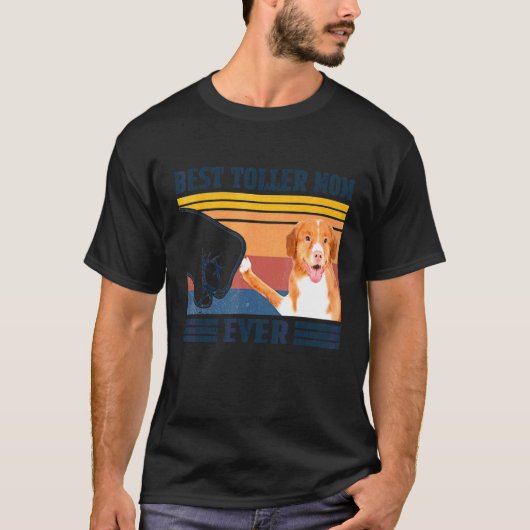 Best Nova Scotia Duck Tolling Retriever Mam ooit T-shirt (Voorkant)