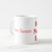 Best nurse ever medical professional paramedical d koffiemok (Voorkant links)