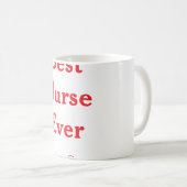 Best nurse ever medical professional paramedical d koffiemok (Voorkant rechts)