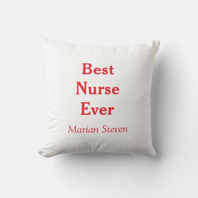 Best nurse ever medical professional paramedical d kussen (Voorkant)