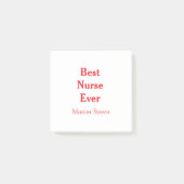 Best nurse ever medical professional paramedical d post-it® notes (Voorkant)