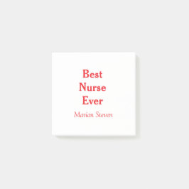 Best nurse ever medical professional paramedical d post-it® notes