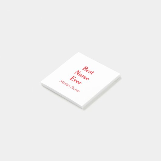 Best nurse ever medical professional paramedical d post-it® notes (Schuin)