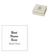 Best nurse ever medical professional paramedical d rubberstempel (Gestempeld)