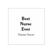 Best nurse ever medical professional paramedical d rubberstempel (Afrduk)