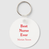 Best nurse ever medical professional paramedical d sleutelhanger (Achterkant)