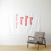 Best nurse ever medical professional paramedical d wandkleed (In Situ (horizontaal))