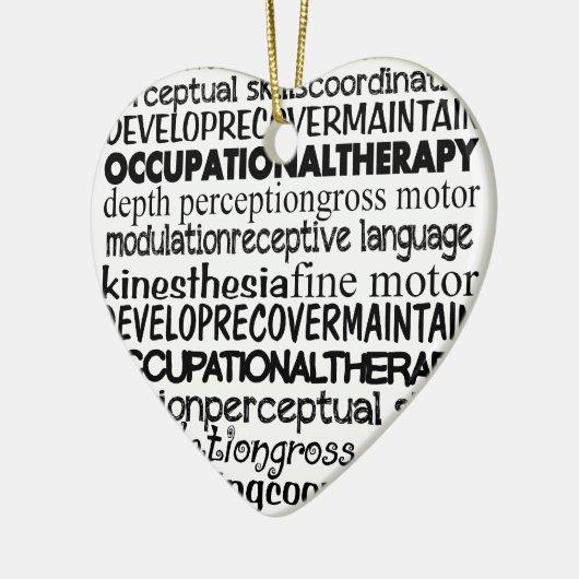 Best Occupational Therapy Gifts Keramisch Ornament (Links)