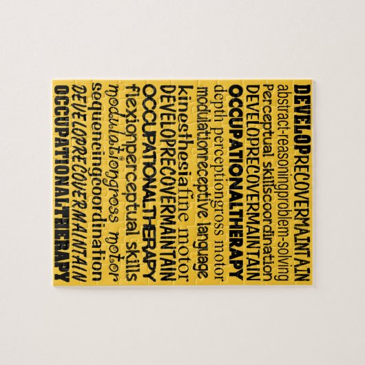 Best Occupational Therapy Gifts Legpuzzel (Horizontaal)