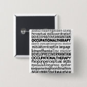 Best Occupational Therapy Gifts Vierkante Button 5,1 Cm (Voorkant /achterkant)