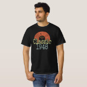 Best of 1948 Classic Vinyl, geboren in 1948 T-shirt (Voorkant volledig)