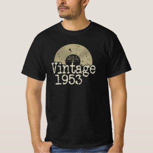 Best of 1953 vinyl, geboren in 1953 t-shirt