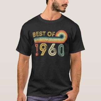 Best of 1960 - 61st Birthday  Retro T-shirt