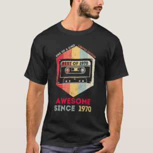 Best of 1970 52nd Birthday 52 Years old T-shirt
