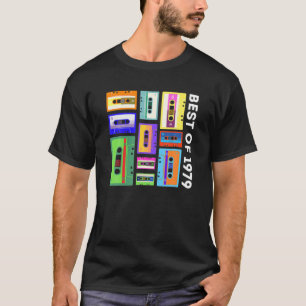 Best of 1979 Cassettebandje 80s 90s Retro Mixtape  T-shirt