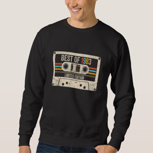 Best of 1983 cassette 40th Birthday Trui (Voorkant)