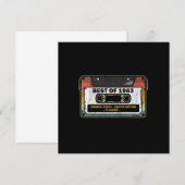 Best of 1983  Cassette Funny Birthday Gift Kaart (Voorkant / Achterkant)