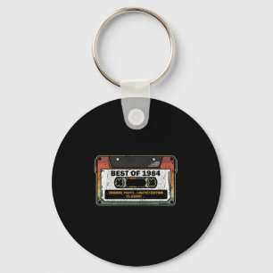 Best of 1984  Cassette Funny Birthday Gift Sleutelhanger