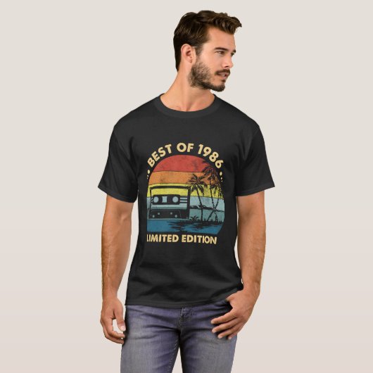 Best Of 1986 37Th 37 T-shirt (Voorkant volledig)