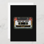 Best of 1995  Cassette Funny Birthday Gift Kaart (Voorkant / Achterkant)