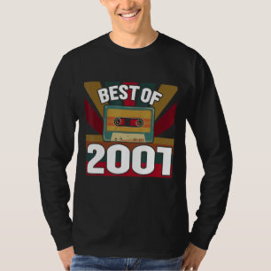 Best of 2001 Retro Cassettebandje Classic M T-shirt