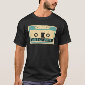 Best of 2002 S Cassettebandje Player Retro T-shirt