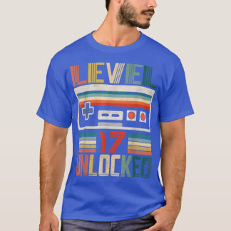 Best of 2005 Unlocked Level 17 Birthday Gift Vinta T-shirt