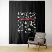 Best of Halloween Wandkleed (In situ)