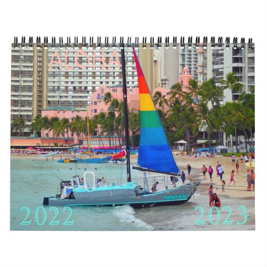 Best of Hawaii 2022-2023 Calendar Kalender (Hoes)