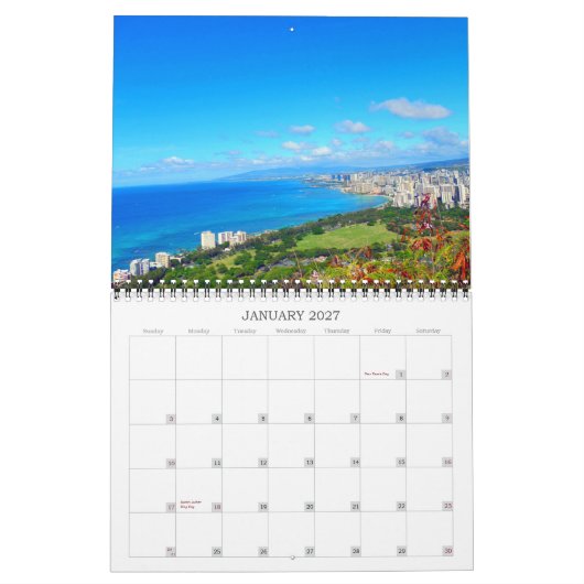 Best of Hawaii 2023-2024 Calendar Kalender (Jan 2027)