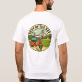 Best of the Bay 2025 - T-shirt (wit) (Achterkant)
