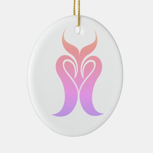 Best ogende ontwerp logo keramisch ornament (Rechts)