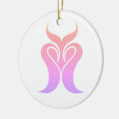 Best ogende ontwerp logo keramisch ornament (Links)