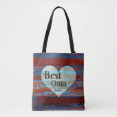 Best Oma Ever Canvas tas (Voorkant)
