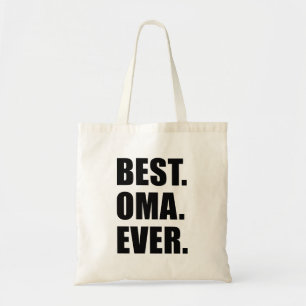Best Oma Ever German Grandmoeder Canvas tas