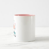 Best Oma Ever Grandma Gift Tweekleurige Koffiemok (Center)