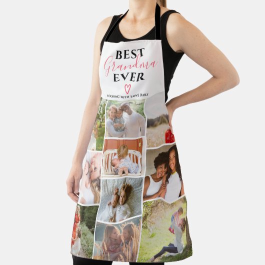 Best oma ever script 10 foto collage grid schort (Insitu)