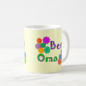 Best Oma Moederdag Gifts Koffiemok (Voorkant rechts)