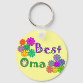 Best Oma Moederdag Gifts Sleutelhanger (Voorkant)