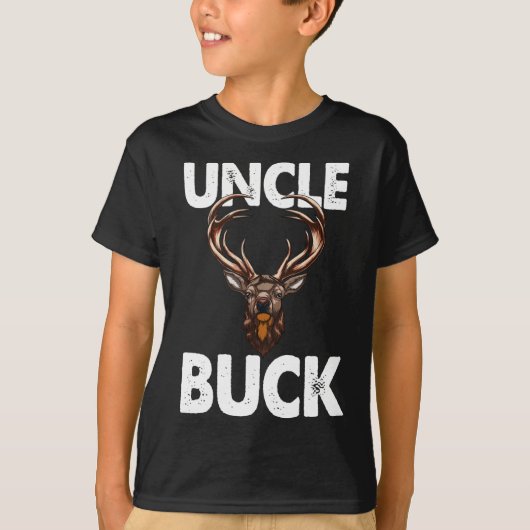 Best oom Buck Ever Funny Mannen Hunting Deer Buck T-shirt (Voorkant)