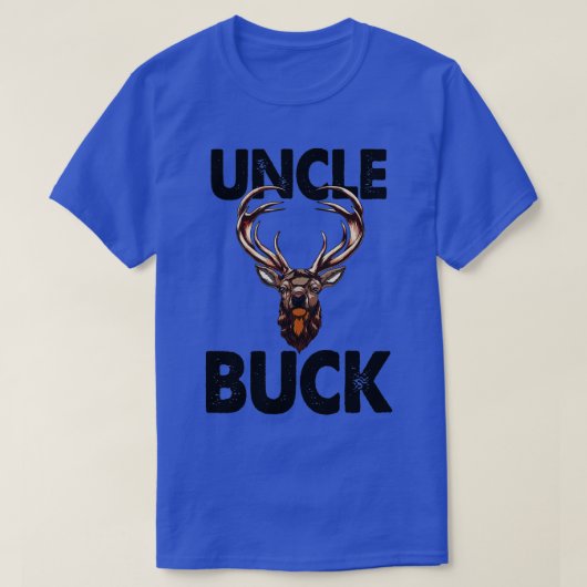 Best oom Buck Ever Funny Mannen Hunting Deer Buck T-shirt (Design voorkant)