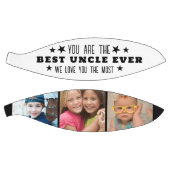 Best oom Ever 3 Foto Collage Black and White Basketbal (Panelen)