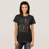 Best oom Ever American Flag Vaderdag T-shirt (Voorkant volledig)
