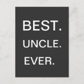 Best oom Ever Briefkaart (Voorkant)