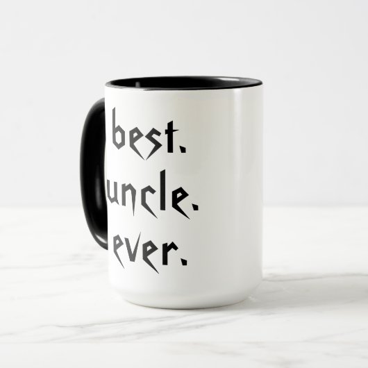 Best oom Ever Coffee Mok (Voorkant links)